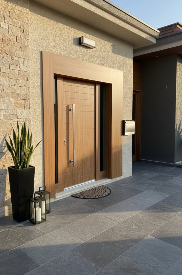 FZ-1 Bina Giriş ve Villa Kapısı görsel 2