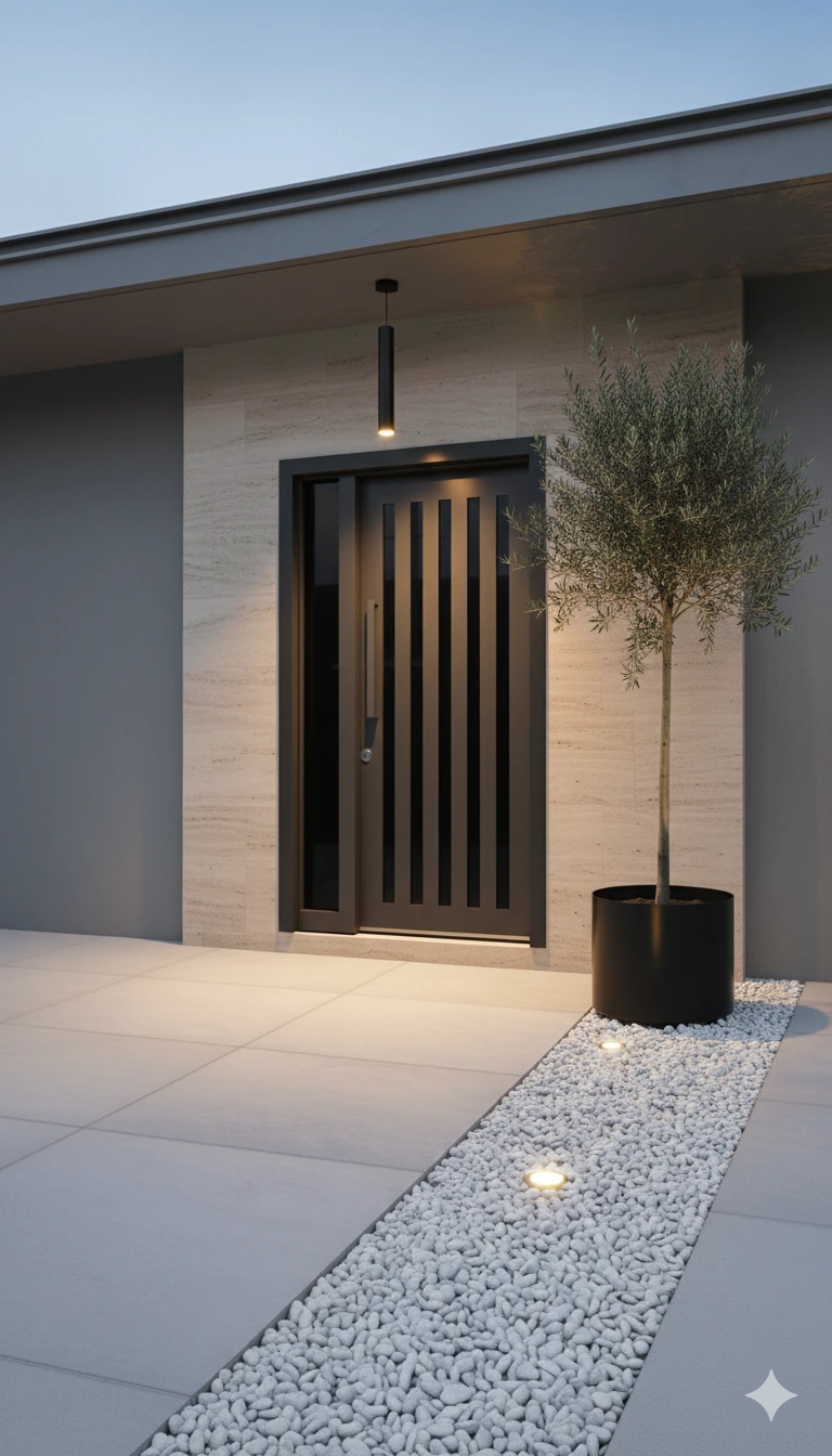 FZ-18 Bina Giriş ve Villa Kapısı